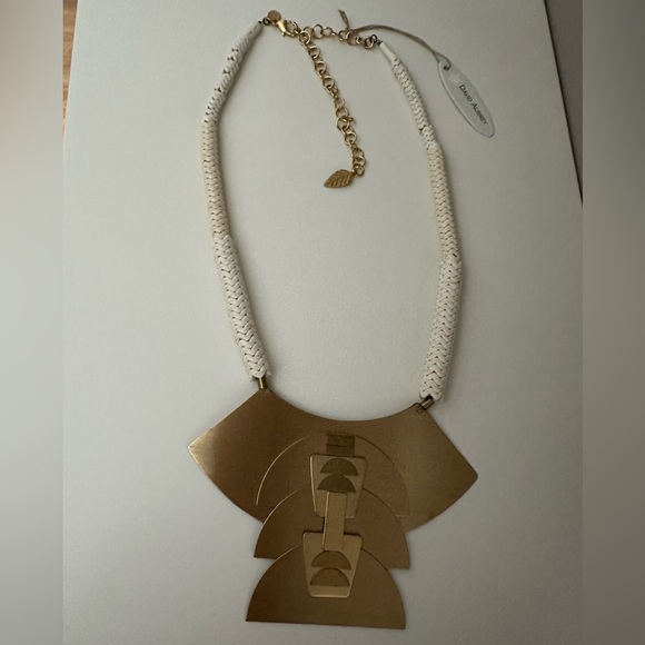 David Aubrey Jewelry - David Aubrey Brass statement necklace